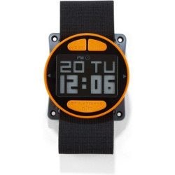 GILL OROLOGIO STEAT TIMER BLACK/ORANGE