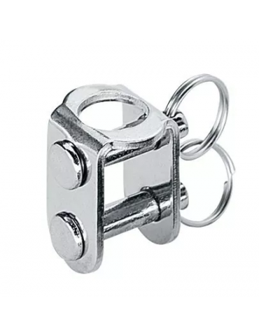 Grillo 5 mm Adattatore a U, Acciaio Inox