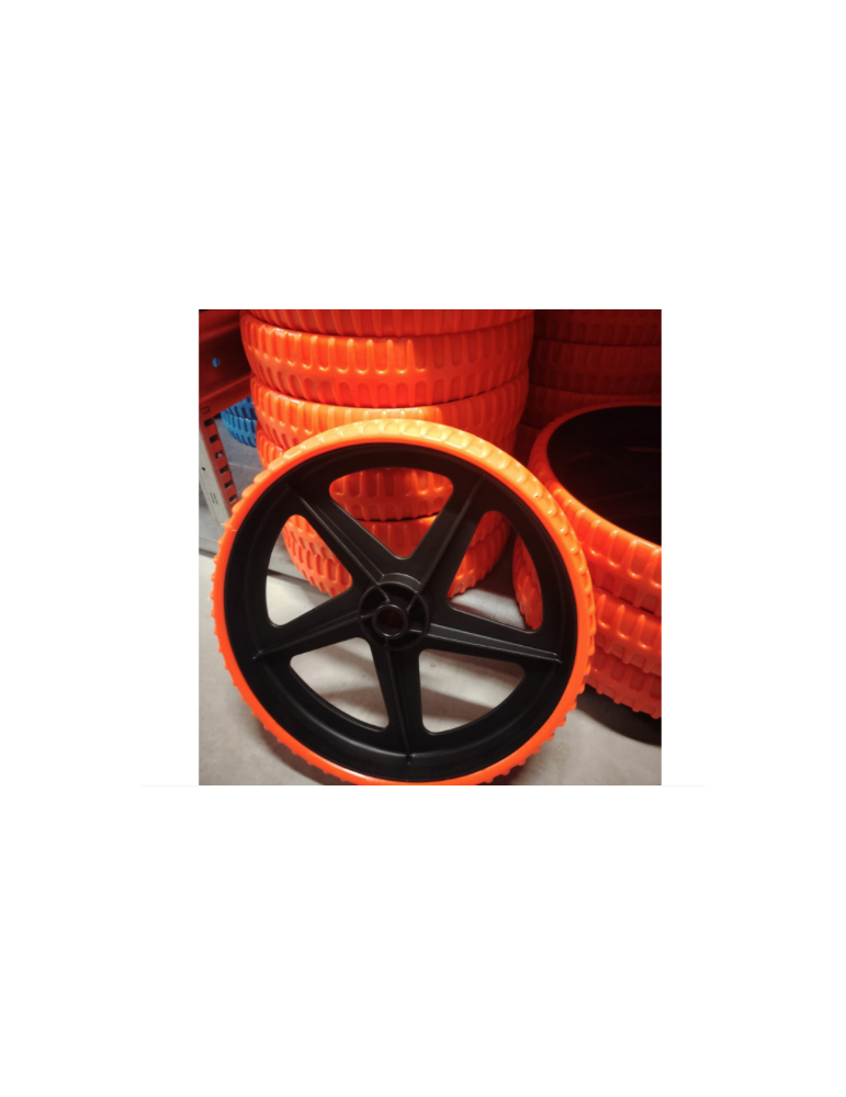 Ruota anti foratura da 37 cm - foro da 25mm