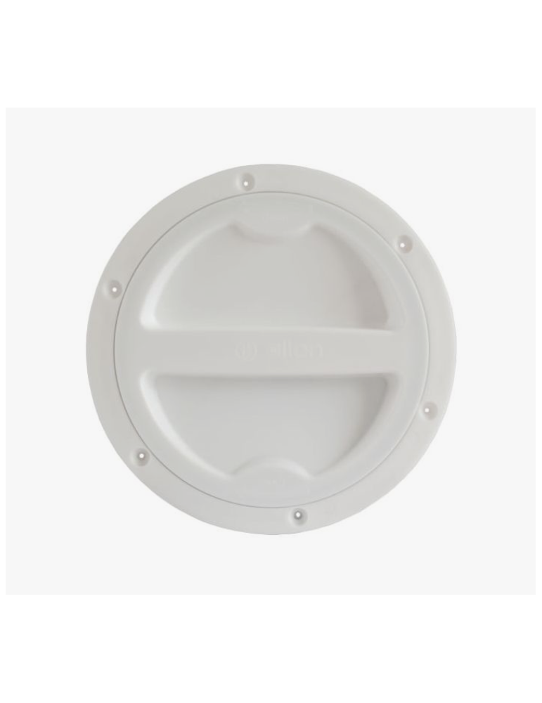 Tappo ispezione 138mm bianco rigido Allen